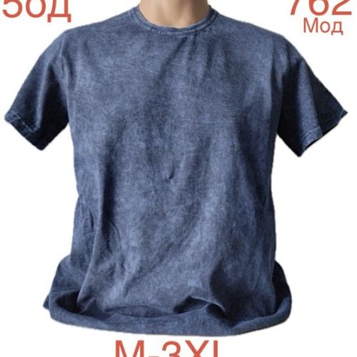 Футболка Надийка (M-3XL) ND994-762 blue (лето) Надийка ND994-762 blue