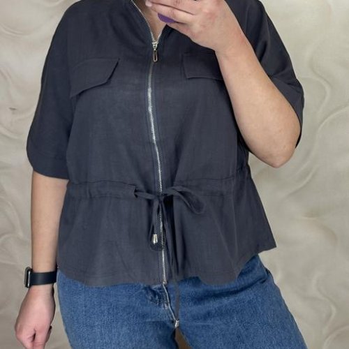 Кофта LeVisha (48-52) 23118 black (лето) LeVisha 23118 black