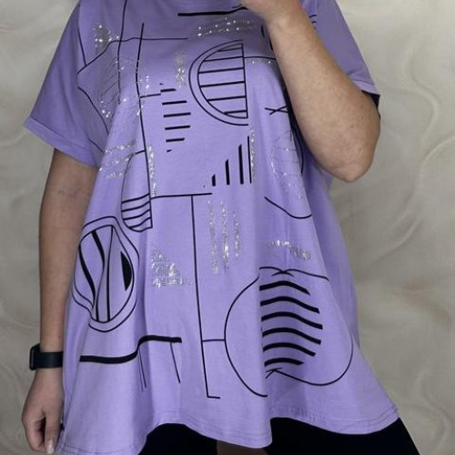 Футболка LeVisha (56-60) 26008 lilac (лето) LeVisha 26008 lilac