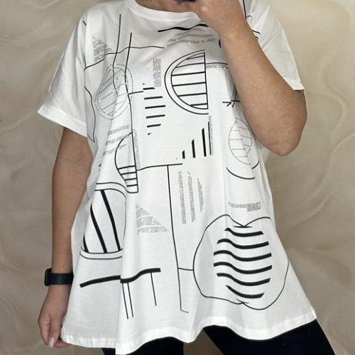 Футболка LeVisha (56-60) 26008 white (лето) LeVisha 26008 white