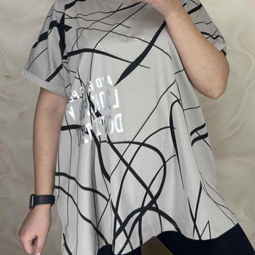 Футболка LeVisha (56-60) 26009 grey (лето) LeVisha 26009 grey