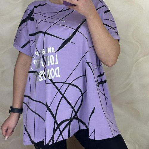 Футболка LeVisha (56-60) 26009 lilac (лето) LeVisha 26009 lilac