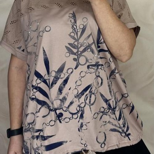 Футболка LeVisha (56-60) 26012 beige (лето) LeVisha 26012 beige