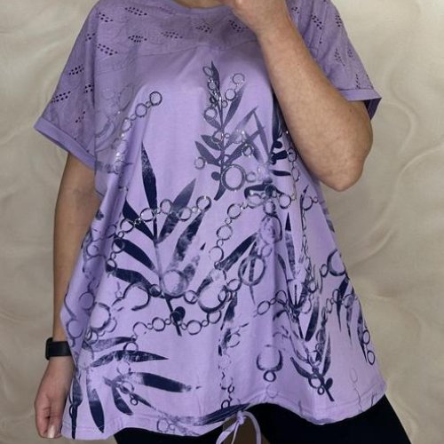 Футболка LeVisha (56-60) 26012 lilac (лето) LeVisha 26012 lilac