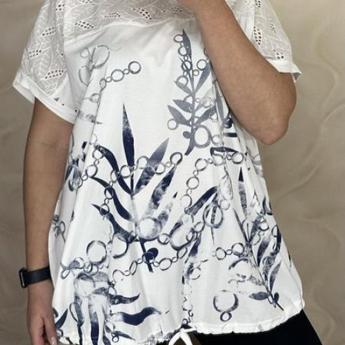 Футболка LeVisha (56-60) 26012 white (лето) LeVisha 26012 white