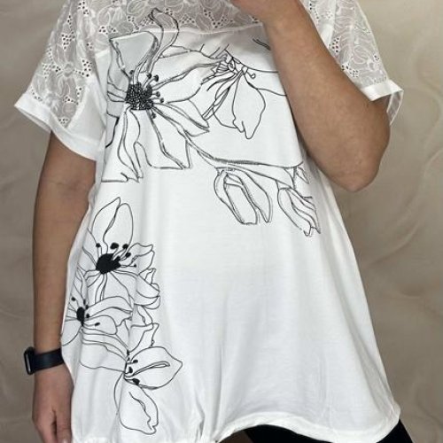 Футболка LeVisha (56-60) 26013 white (лето) LeVisha 26013 white