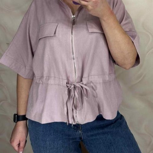 Кофта LeVisha (48-52) 26118 powder (лето) LeVisha 26118 powder