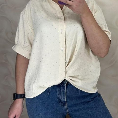 Рубашка LeVisha (46-52) 26120 l.beige (лето) LeVisha 26120 l.beige