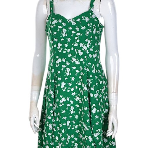 Платье Калибри (S-XL) 0888 green (лето) Калибри 0888 green