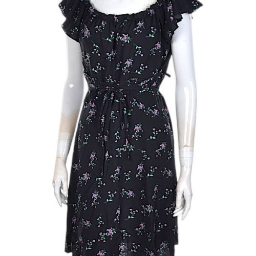 Платье Калибри (M-2XL) 0902 black (лето) Калибри 0902 black