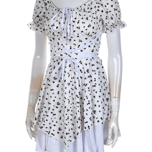 Платье Калибри (XS-L) 0978 white (лето) Калибри 0978 white