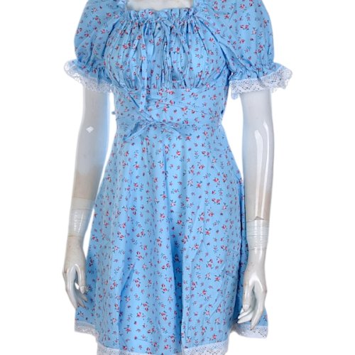 Платье Калибри (S-XL) 0981 l.blue (лето) Калибри 0981 l.blue