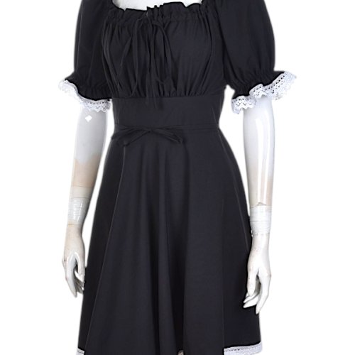 Платье Калибри (S-XL) 09818 black (лето) Калибри 09818 black