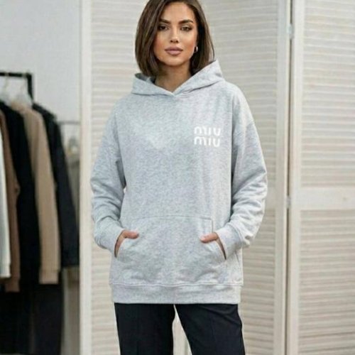 Худи Sport style (S-XL) 115 grey (деми) Sport style 115 grey