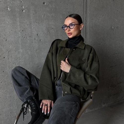 Куртка Sofi Cor (42-50) 9074 khaki (деми) Sofi Cor 9074 khaki