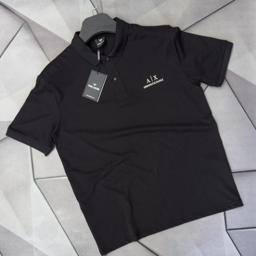 Футболка Rassul (S-2XL) 66420 black (лето) Rassul 66420 black