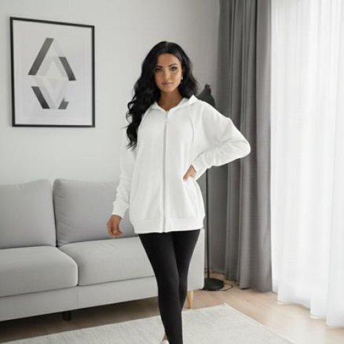 Кофта спорт IRAopt (44-48) IR89 white (деми) IRAopt IR89 white