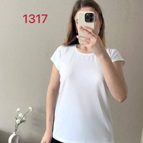 Футболка FSN (42-46) 1317-1 white (лето) FSN 1317-1 white