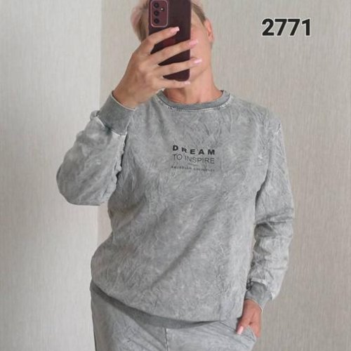 Свитер FSN (46-52) 2771 l.grey (деми) FSN 2771 l.grey