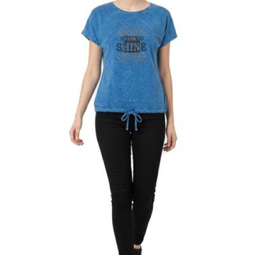 Футболка FSN (48-54) 2816 blue (лето) FSN 2816 blue