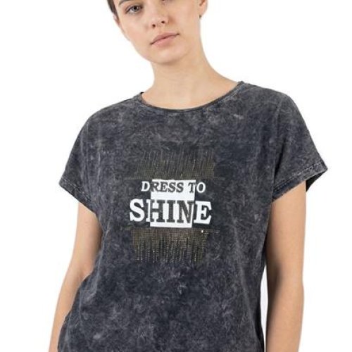 Футболка FSN (48-54) 2816 d.grey (лето) FSN 2816 d.grey