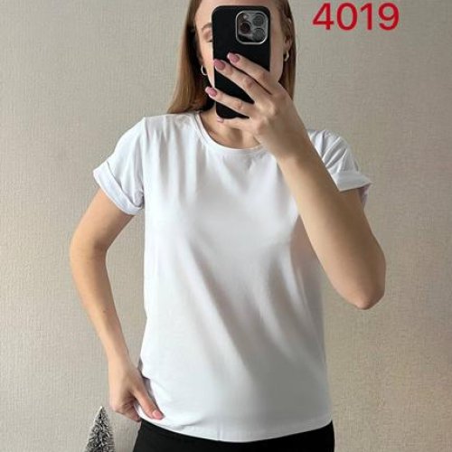 Футболка FSN (42-46) 4019 white (лето) FSN 4019 white