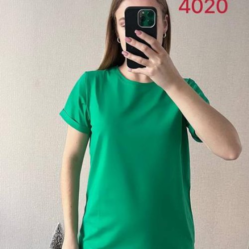 Футболка FSN (42-48) 4020 green (лето) FSN 4020 green