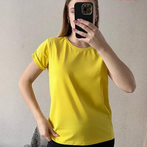 Футболка FSN (42-48) 4020 yellow (лето) FSN 4020 yellow