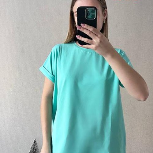 Футболка FSN (48-54) 4022 l.blue (лето) FSN 4022 l.blue