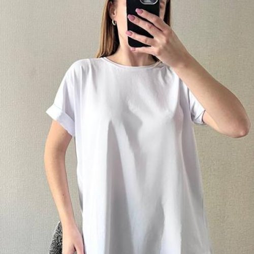 Футболка FSN (48-54) 4022 white (лето) FSN 4022 white