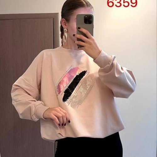 Свитер FSN (46-52) 6359 l.beige (деми) FSN 6359 l.beige