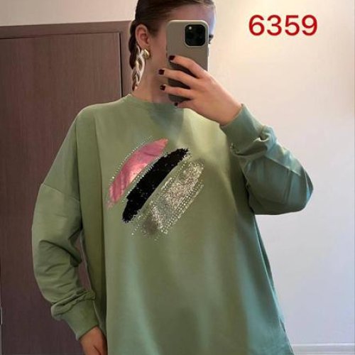 Свитер FSN (46-52) 6359 mint (деми) FSN 6359 mint