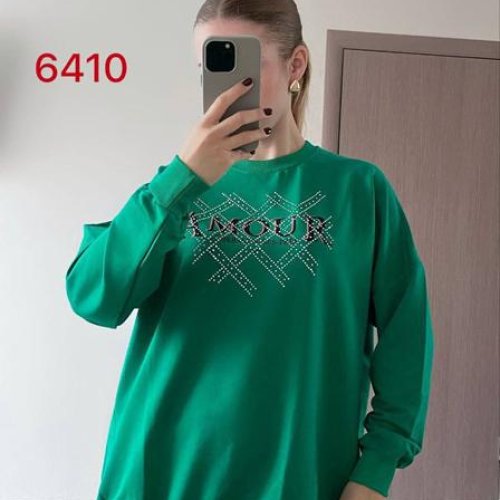 Свитер FSN (48-54) 6410 green (деми) FSN 6410 green