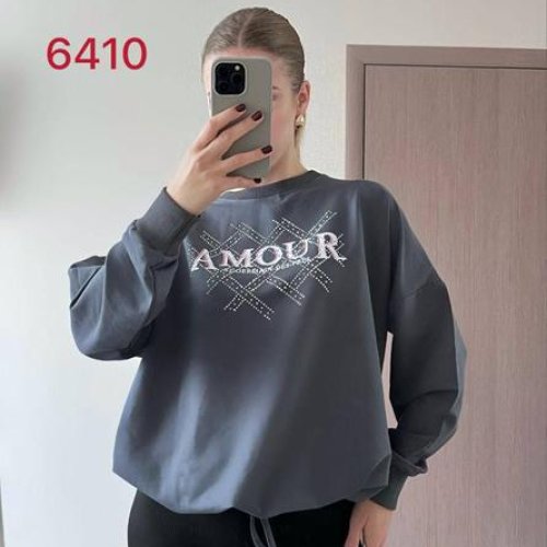 Свитер FSN (48-54) 6410 grey (деми) FSN 6410 grey