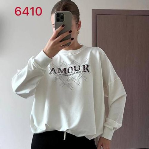 Свитер FSN (48-54) 6410 white (деми) FSN 6410 white