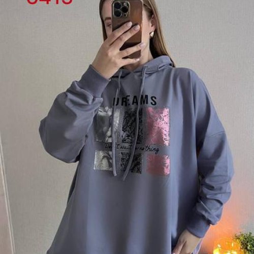 Свитер FSN (52-58) 6415 grey (деми) FSN 6415 grey