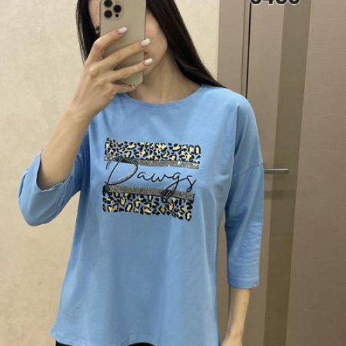 Свитер FSN (46-52) 6450 l.blue (деми) FSN 6450 l.blue