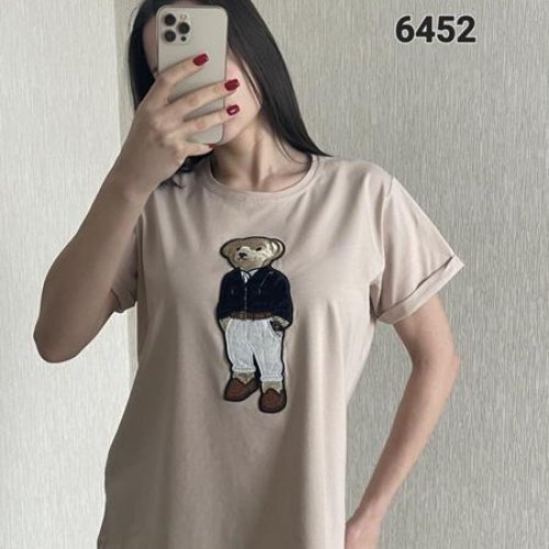 Футболка FSN (46-52) 6452 beige (лето) FSN 6452 beige