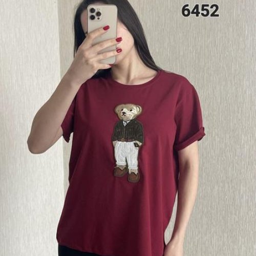 Футболка FSN (46-52) 6452 wine (лето) FSN 6452 wine