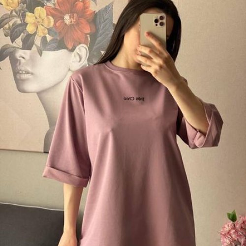 Футболка FSN (46-52) 7027 d.beige (лето) FSN 7027 d.beige