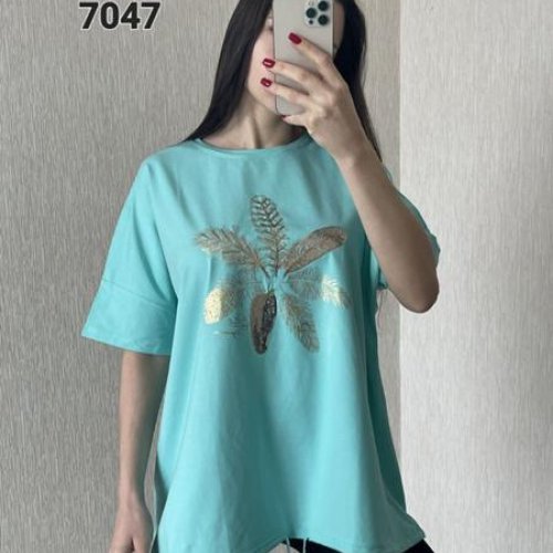 Футболка FSN (54-60) 7047 mint (лето) FSN 7047 mint