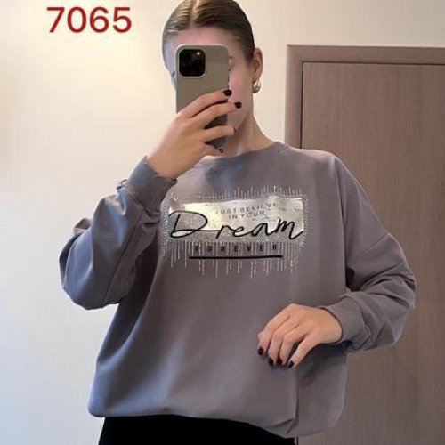 Свитер FSN (46-52) 7065 grey (деми) FSN 7065 grey