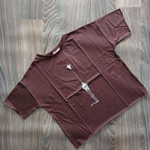 Футболка FSN (44-50) 7177 brown (лето) FSN 7177 brown