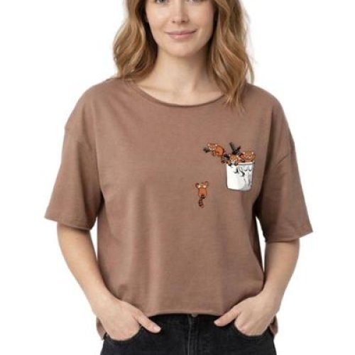 Футболка FSN (44-50) 7179 brown (лето) FSN 7179 brown