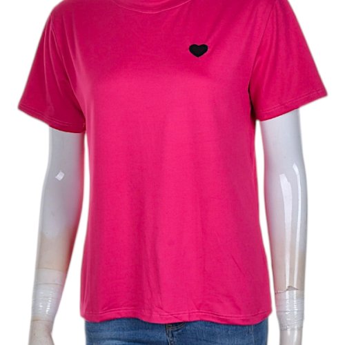 Футболка CND2 (M-2XL) 4349-2 heart (лето) CND2 4349-2 heart