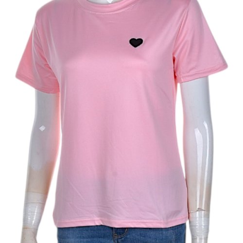 Футболка CND2 (M-2XL) 4349-3 heart (лето) CND2 4349-3 heart