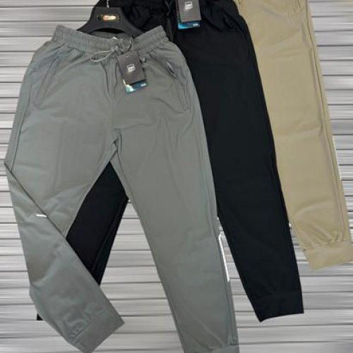 Штаны спорт F.T.H (L-4XL) F986 black (деми) F.T.H F986 black