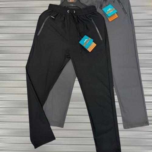 Штаны спорт F.T.H (L-4XL) F989 grey (деми) F.T.H F989 grey