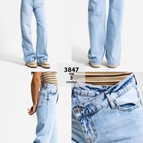 Джинсы Jeans Style (34-42) 3847-4S6-3 l.blue (деми) Jeans Style 3847-4S6-3 l.blue