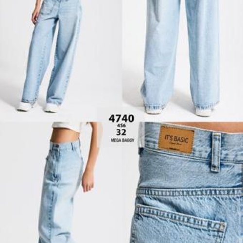 Джинсы Jeans Style (34-42) 4740-4S6-32 l.blue (деми) Jeans Style 4740-4S6-32 l.blue